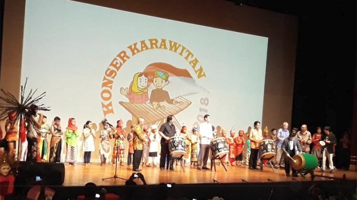 Anak-Anak Palu Berprestasi di Konser Karawitan Anak Indonesia 2018