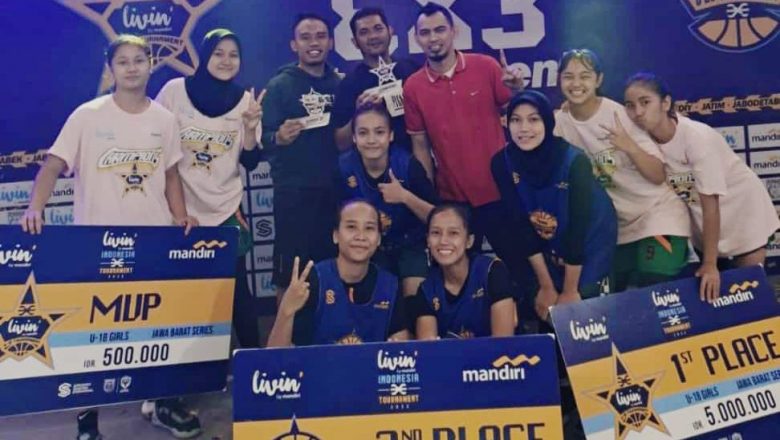 Smantic Sabet Juara Livin Mandiri Indonesia 3×3 Series 2 Jabar 2022
