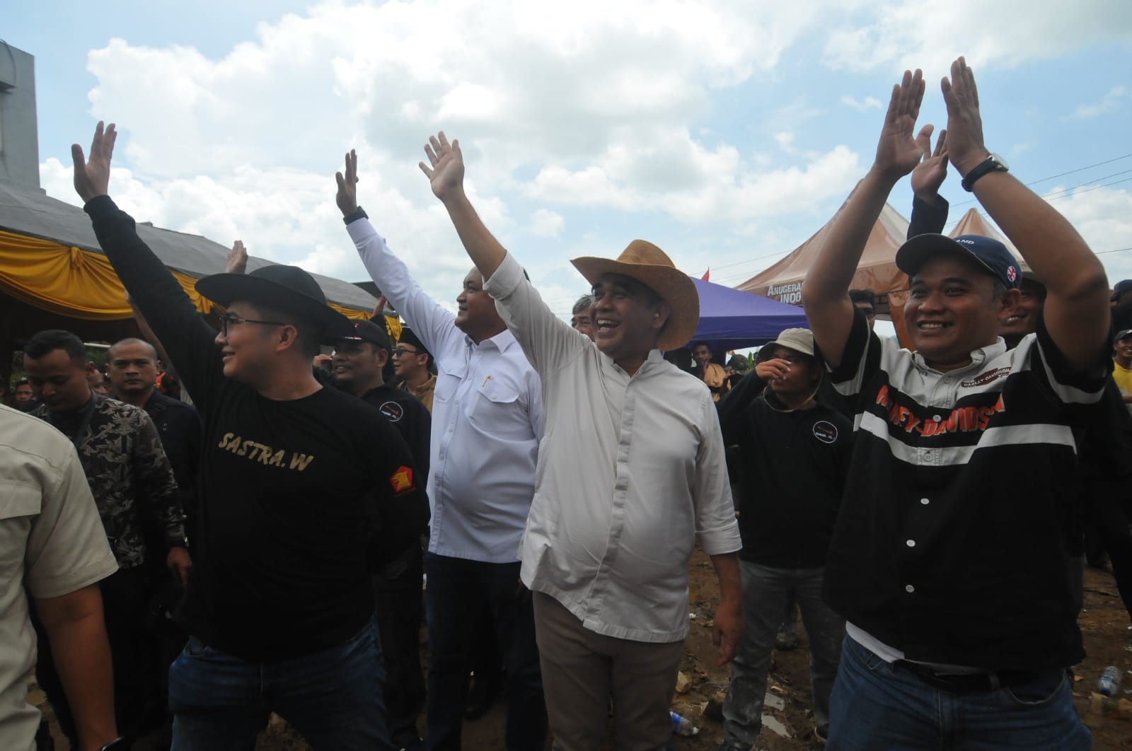 Rudy Susmanto, Ketua DPRD Kabupaten Bogor Hadir dalam festival Kuluwung 2023