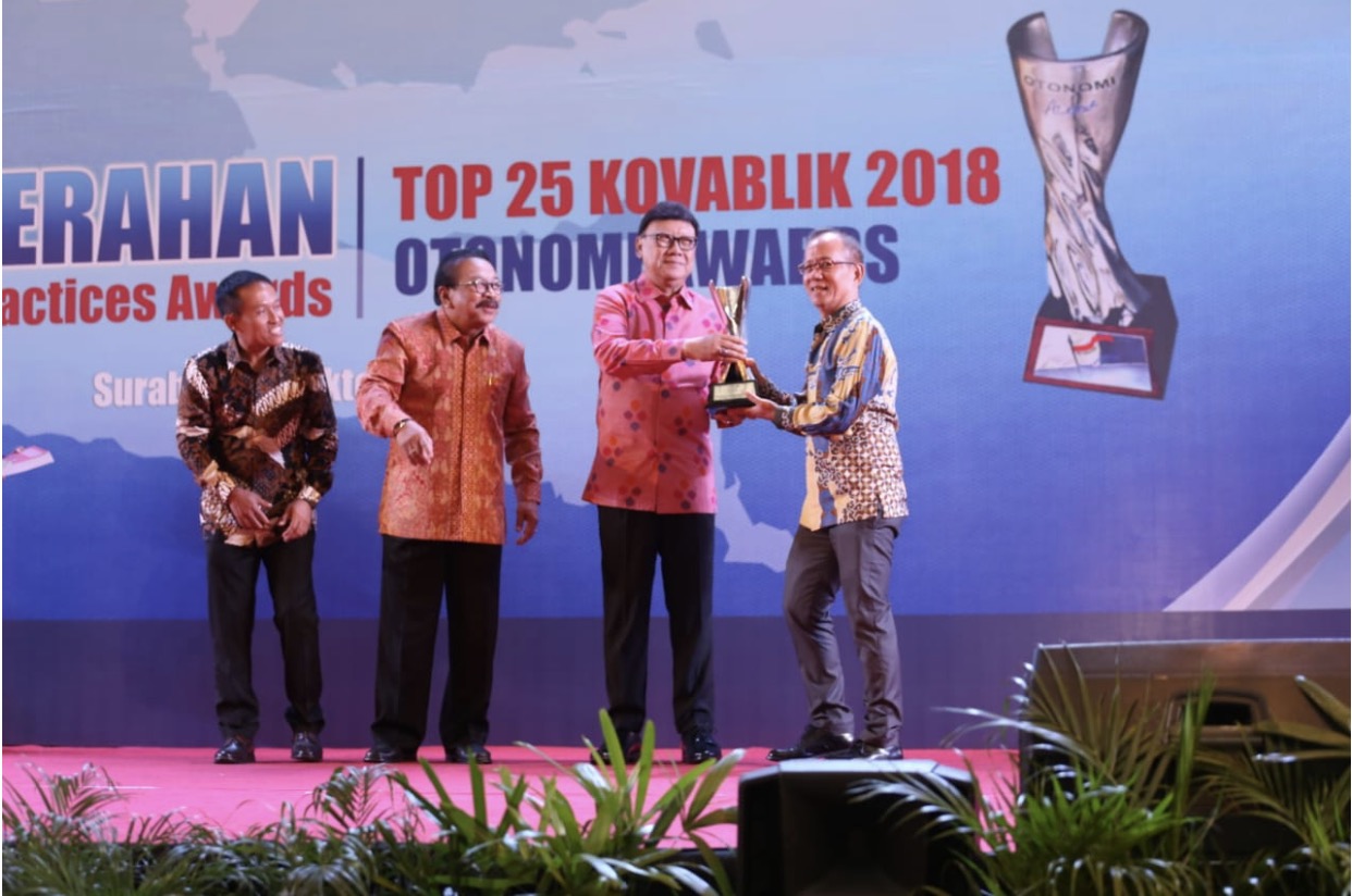 Jawa Timur Diganjar Penghargaan