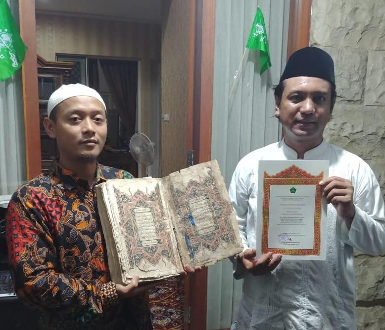 Kolektor Manuskrip Nusantara Serahkan Al-quran ke Bayt Al-Qur’an dan Museum Istiqlal (BQMI)