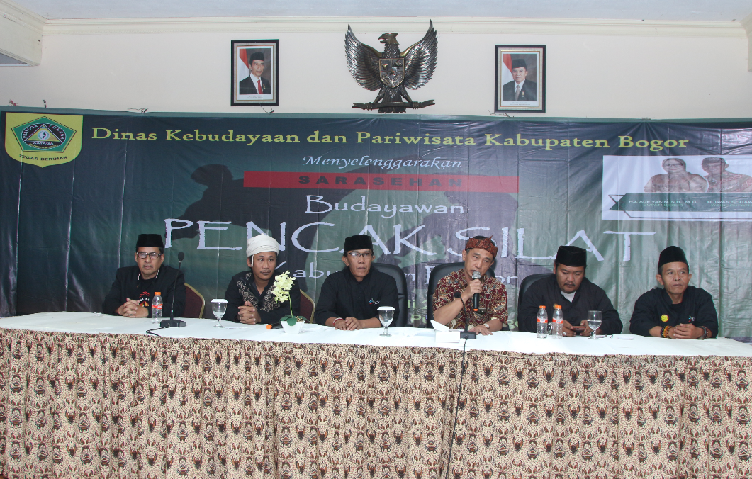 Sarasehan Budayawan Pencak Silat Kabupaten Bogor Dibanjiri Peserta