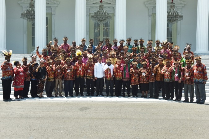 10 Permintaan Tokoh Papua Kepada Presiden Joko Widodo