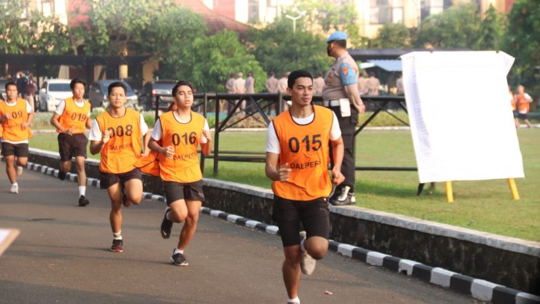SDM Polda Banten Uji Tes Kesamaptaan Jasmani Bagi Calon Praja IPDN