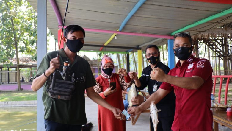Mancing Bersama Media Mitra Polda Banten , Kabid Humas : Terimakasih Telah Bersinergi
