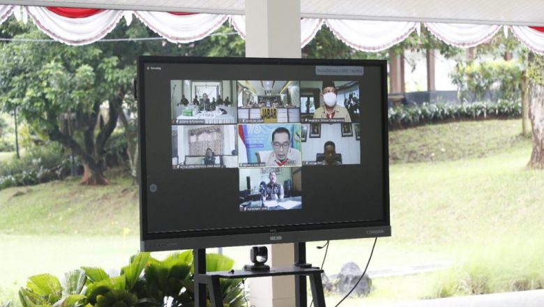 Wabup Bogor Ikuti Arahan Gubernur Soal Penanganan Covid-19