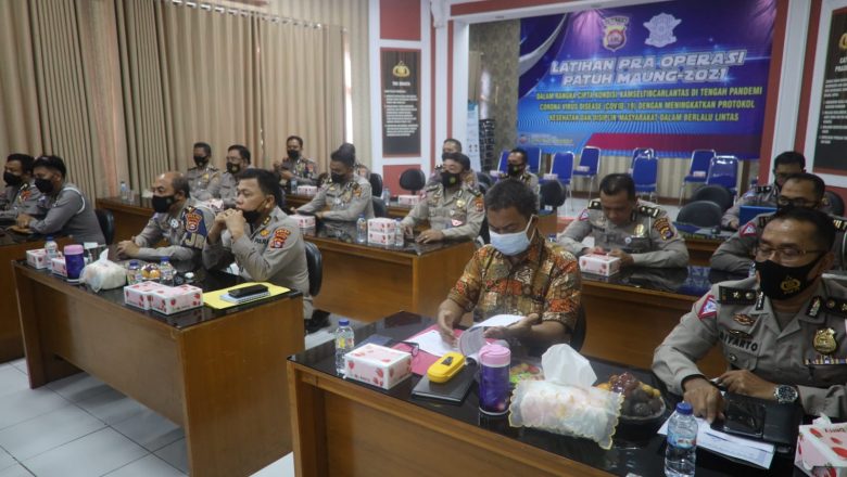 Operasi Patuh Maung 2021 Segera Dimulai, Ditlantas Polda Banten Gelar Lat Pra Ops Secara Virtual