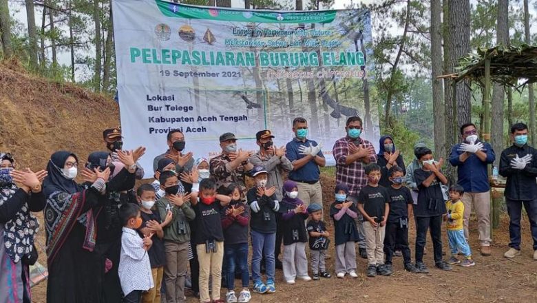 Empat Ekor Burung Elang Dilepasliarkan BKSDA Aceh
