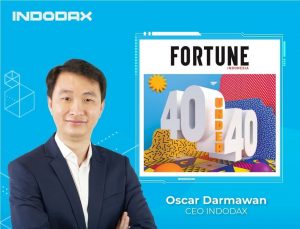 OSCAR DARMAWAN CEO Indodax Masuk 40 Under 40 Versi Fortune Indonesia