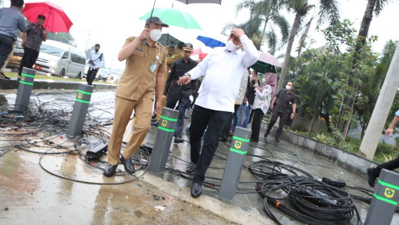 Sidak Hasil Proyek Sentul-Kandang Roda, Ketua DPRD Rudy Susmanto Ingin Pastikan Proyek Bisa Dinikmati Warga Bogor