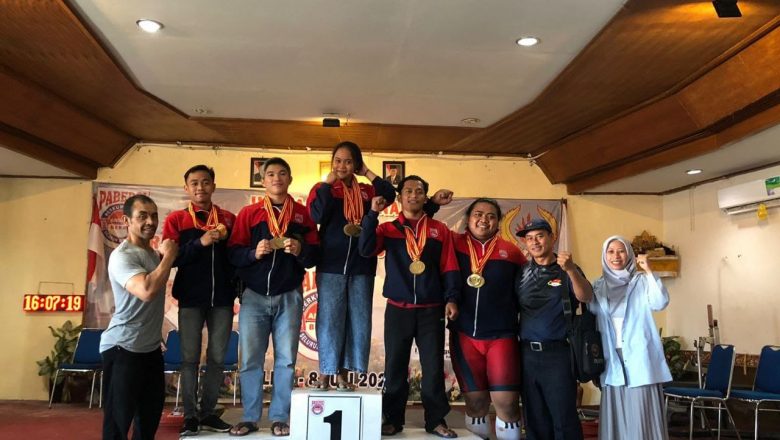 Atlet Perbasi Kota Bogor, Borong 14 Emas dalam Ajang Invitasi Angkat Berat Klasik II 2022