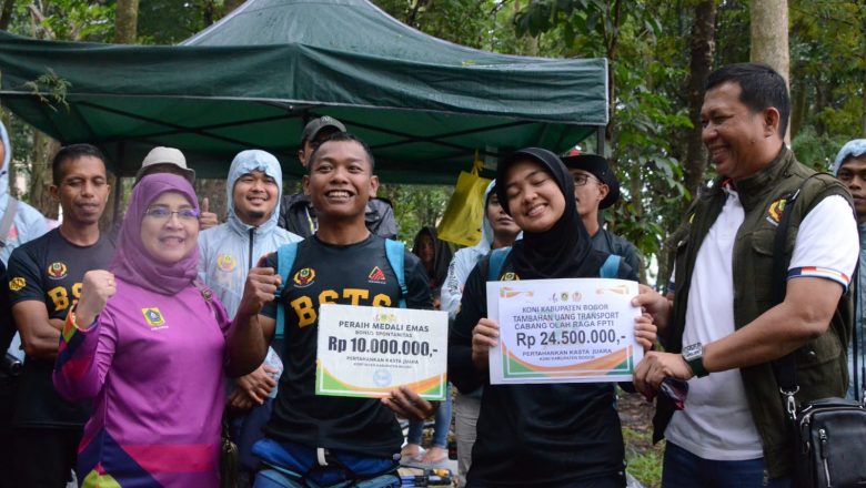 Skuad Chaperon Kabupaten Bogor Keliling Venue di Ajang Porprov ke XIV Jabar 2022