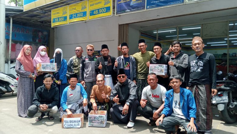 Santri dan Kyai di Bogor, Galang Dana untuk Korban Bencana Gempa Bumi di Cianjur
