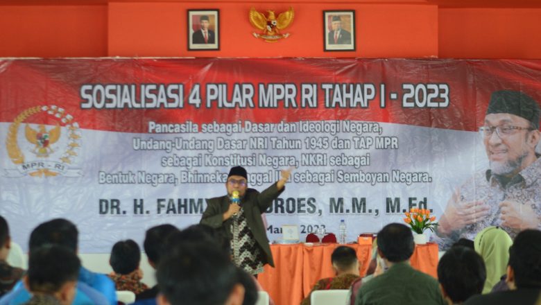 Sosialisasi 4 Pilar MPR RI Fahmi Alaydroes: Pendidik Perlu Memahami Proses Perumusan Dasar Negara