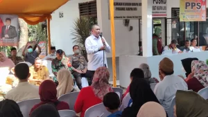 Kegiatan Gebyar Adminduk Kelurahan harapan Jaya yang dihadiri langsung Ketua DPRD Kabupaten Bogor Rudy Susmanto
