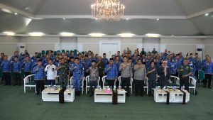 Wakil Ketua DPRD Kabupaten Bogor Agus Salim menghadiri kegiatan LPJ Kapolres Bogor